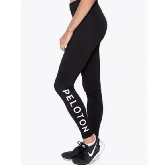 Peloton Pants - Peloton Core Spell Out Logo Leggings Women’s Small Black Full Length